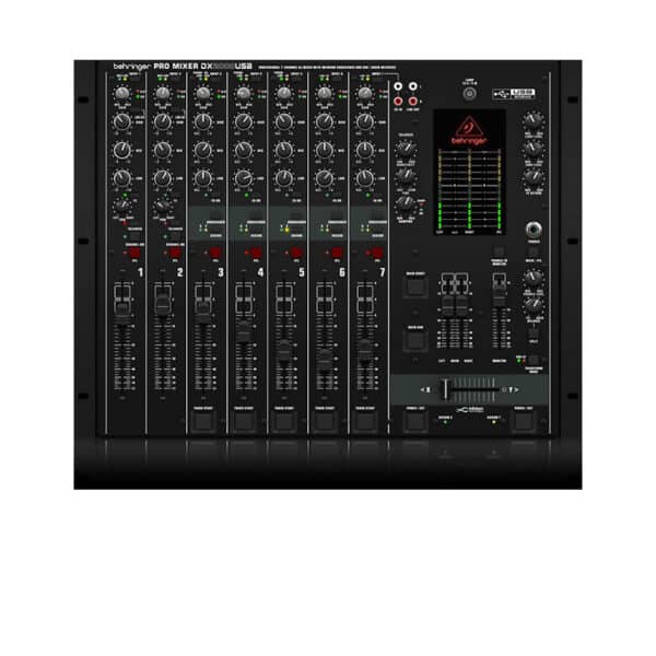 Behringer DX2000 USB Analog DJ Mixer.