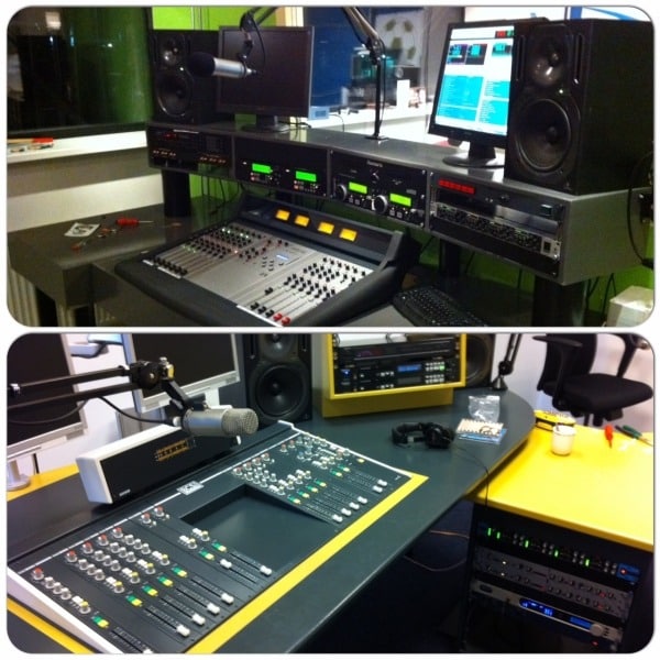 Pro FM Broadcast - new studio for Sleutelstad & Midpoint FM