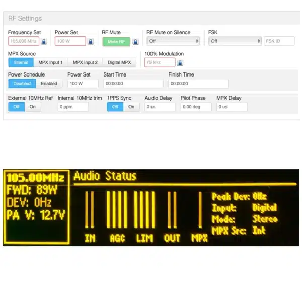 BW Broadcast TX1000 V3 FM Transmitter details